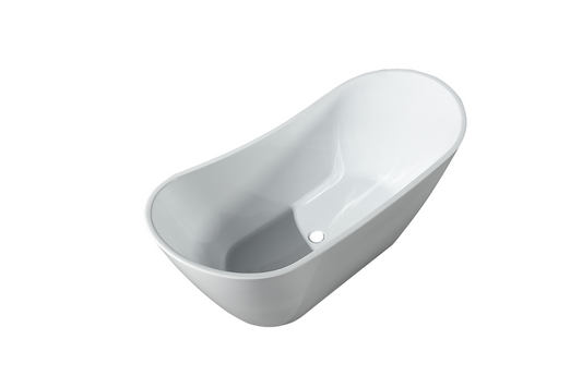 Freestanding Bathtub - Boat Shape 1700 Gloss White