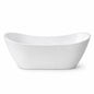 Regio Aura Freestanding Fluted Oval High Back Rest Premium Acrylic Bathtub Design
