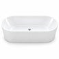 Freestanding Fluted Oval Bathtub BTFSOF Series