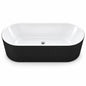 Freestanding Fluted Oval Bathtub BTFSOF Series