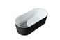 Freestanding Fluted Bathtub - Oval Shape