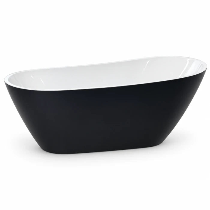 Freestanding Oval Bathtub with High Back Rest BTFSOH Series