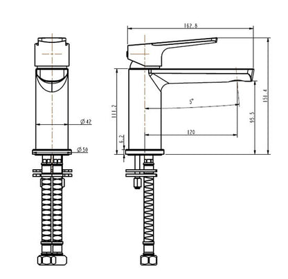 VIENNA Basin Mixer