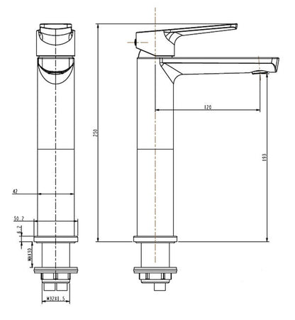 VIENNA Tall Basin Mixer