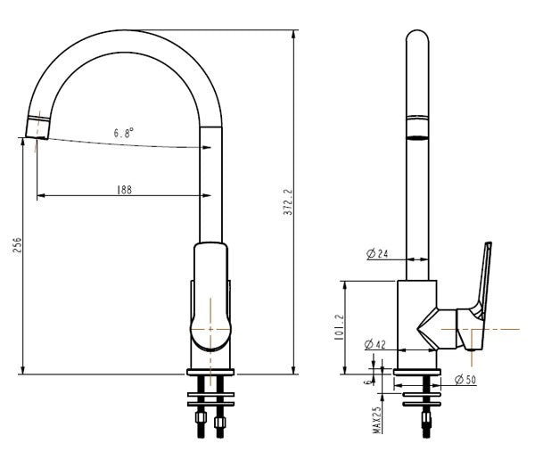 VIENNA Kitchen Mixer