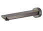 Brushed Gun Metal Grey BathtubBasin Wall Spout
