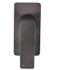 Square Brushed Gun Metal Grey Built-in Shower Mixer(Brass)