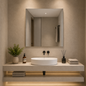 Beveled Edge Mirror 900x900mm