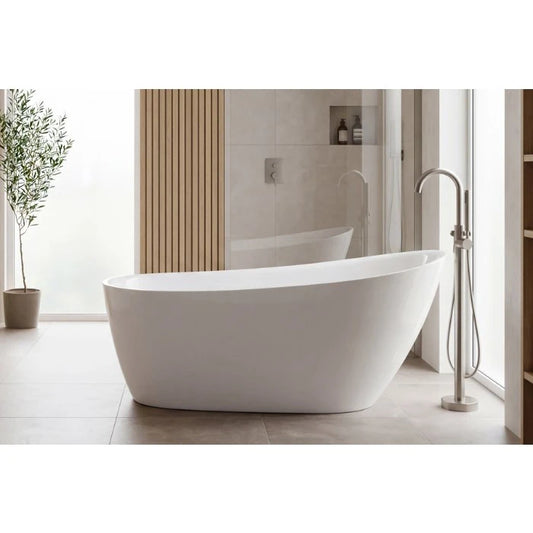 Caval 1480 1680 Freestanding Bath with Integrated Overflow