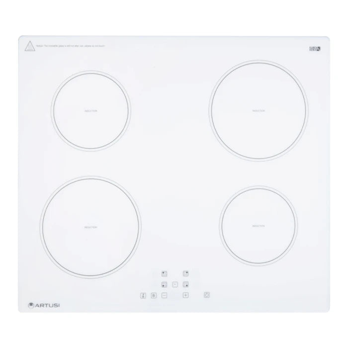 60CM 4 ZONE INDUCTION COOKTOP WHITE