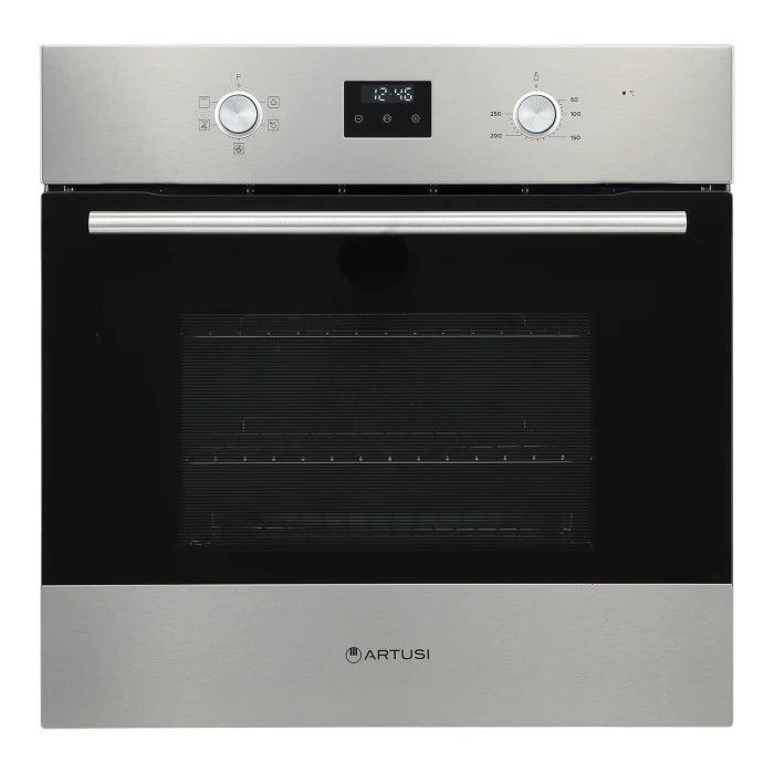 60CM BUILT-IN ELECTRIC OVEN  WITH CLOCK  -S/S