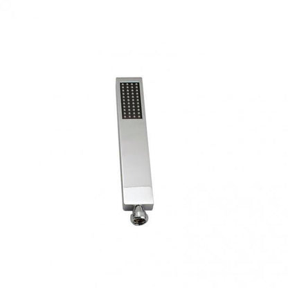 Chrome Brass Square Hand Held Shower Spray Head