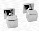 Chrome Cubic Shower Wall Taps