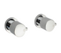 Round Chrome Shower Wall taps