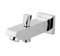 Chrome BathtubBasin Wall Spout with diverter