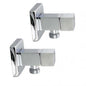 Bathroom Square 14 Turn Washing Machine Stop Tap (one piece)