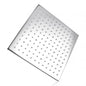 Square Chrome LED Rainfall Shower Head 250mm