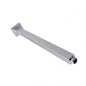Square Chrome Ceiling Shower Arm 400mm