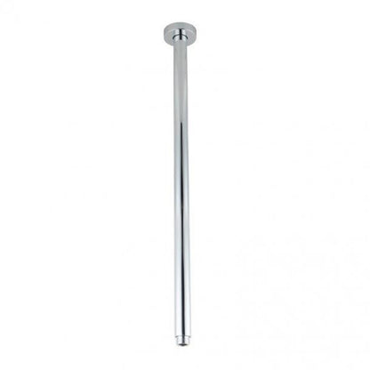 Round Chrome Ceiling Shower Arm 600mm