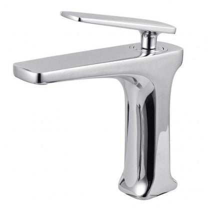 Square Chrome Basin Mixer