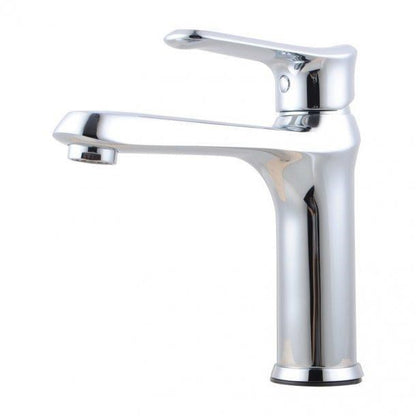 Round Chrome Basin Mixer (Brass)