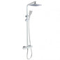 8'' Square Chrome Shower Station Top/Bottom Inlet