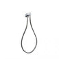 Square Chrome Hand Shower Rail without Handheld Shower