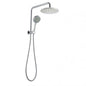 8'' 300mm Height Round Chrome Shower Station Top Water Inlet