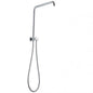 530mm Height Round Chrome Shower Station without Shower Head and Handheld Shower