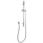 Round Chrome Stainless Steel Railwithout Handheld Shower,Fixed Wall Connector Set