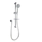 Round Chrome Handheld Shower Set with Soap Dish