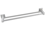 Chrome Double Towel Rail 800mm
