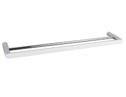 Chrome Double Towel Rail 800mm