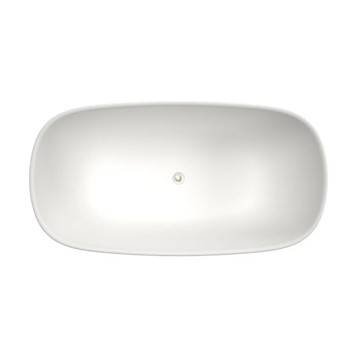 Caroma Contura II 1500 Freestanding Bath Matte White