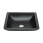 CLASSIQUE 420 Matte Black Stone Basin 420 x 420 x 105mm