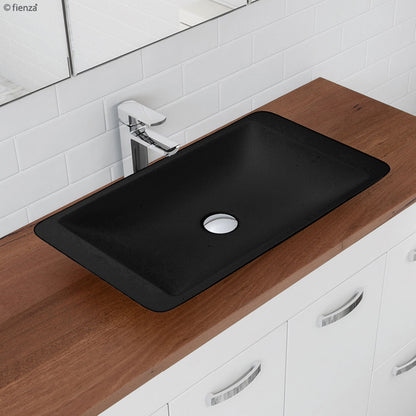 CLASSIQUE 600 Matte Black Stone Basin 600 x 345 x 105mm
