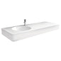 ENCANTO 1200 Solid Surface Wall Hung Left Hand Basin with Overflow 1TH