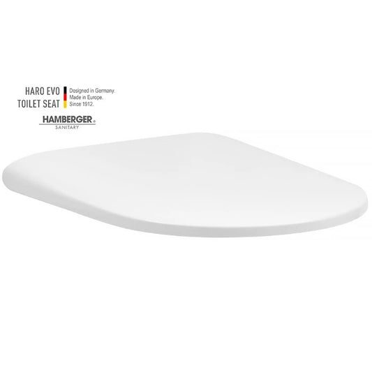 Toilet Seat Curved Hamberger EVO