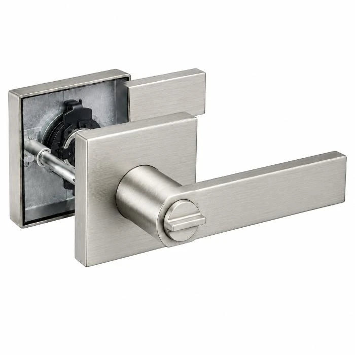 Regio Square Privacy Lever Door Handle