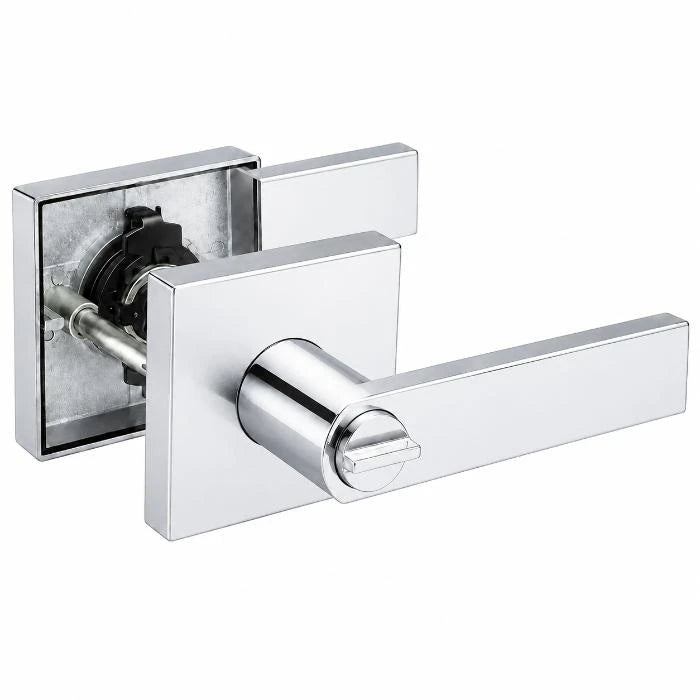 Regio Square Privacy Lever Door Handle