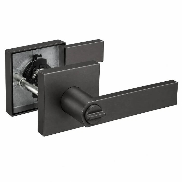 Regio Square Privacy Lever Door Handle