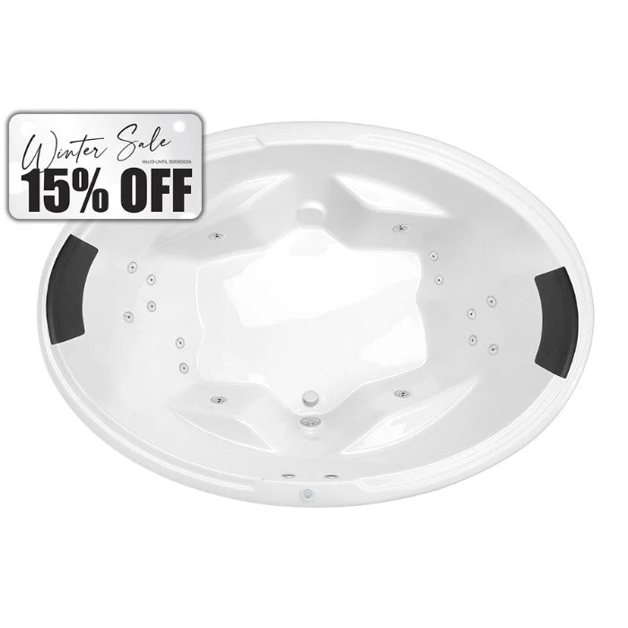 Duo 1850 Contour 16 Jet Spa Bath