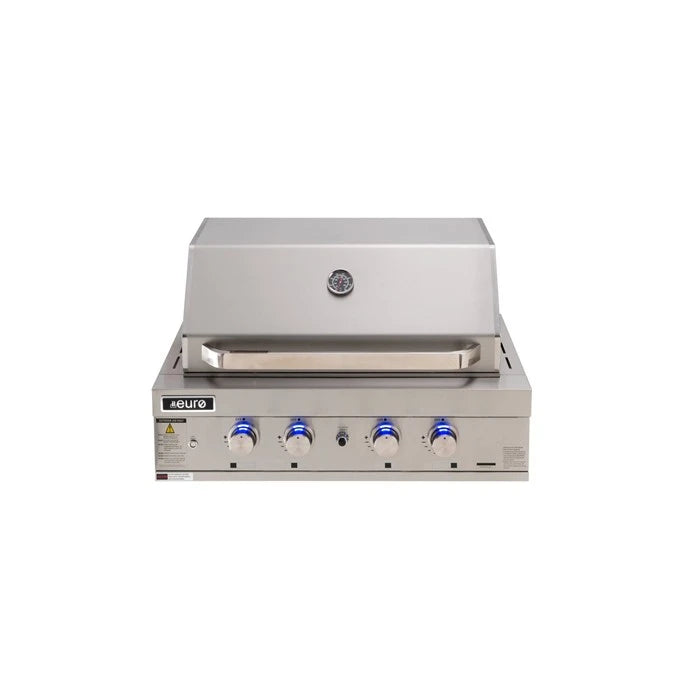 4 Burner Built-In BBQ + Hood EAL900RBQ