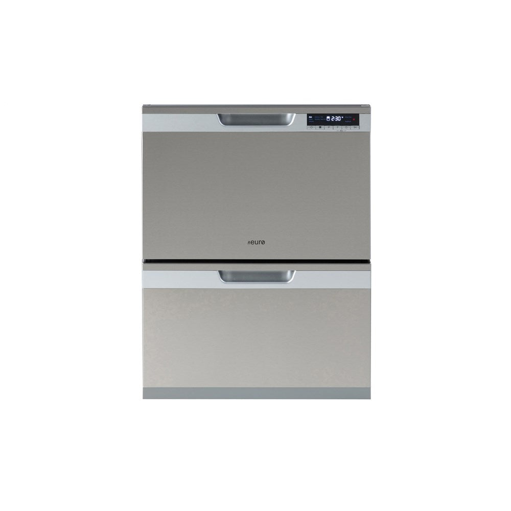 Double Drawer Dishwasher,7 place setting per Drawer ,Stainless wash tub ,  Turbo Fan dry option