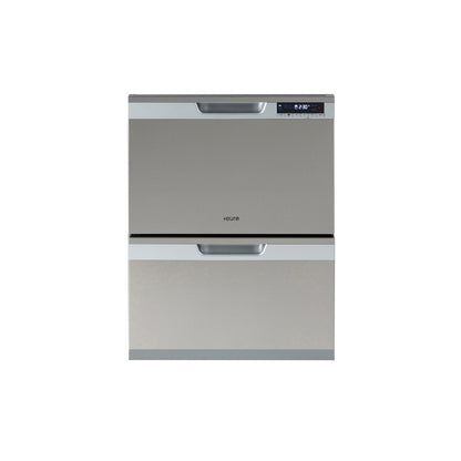Double Drawer Dishwasher,7 place setting per Drawer ,Stainless wash tub ,  Turbo Fan dry option