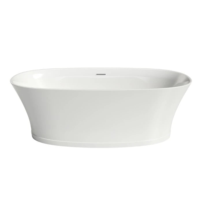 Caroma Riviere 1700mm Freestanding Bath Gloss White