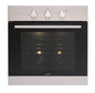 60cm Fan forced 4 function Oven 120 minute cutout timer 10 amp plug in