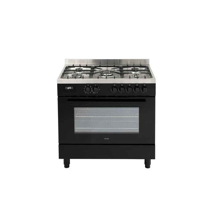 90cm Dual Fuel Freestanding Oven EO90FSDPBL