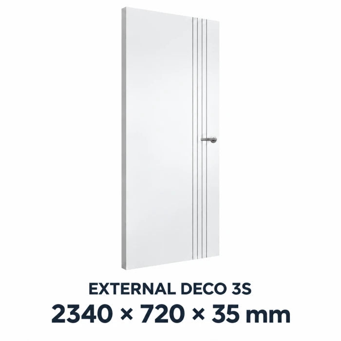 Deco 3S External Door 2340 × 720 × 35mm