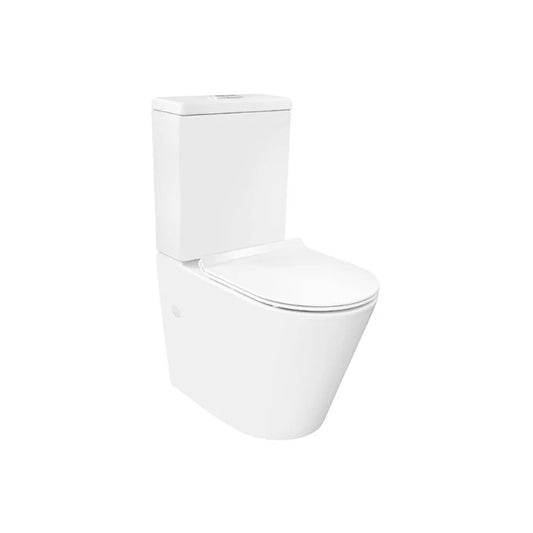 Fabrino Rimless Universal Back To Wall Toilet Suite